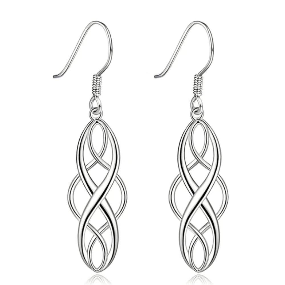 🌟 NEW & LIMITED, Delicate and Elegant Knotted Dangle Earrings 🌟